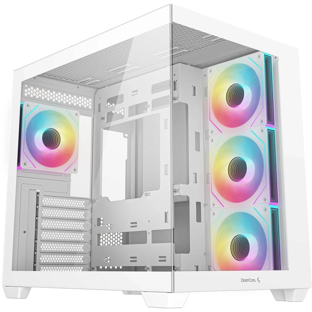 Корпус DeepCool CG530 4F WH R-CG530-WHADA4-G-1, без БП, ATX