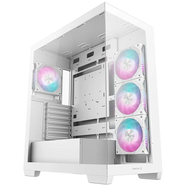Корпус DeepCool CG580 4F WH R-CG580-WHADA4-G-1, без БП, ATX