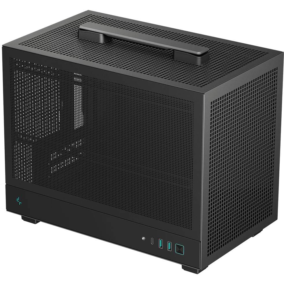 Корпус DeepCool CH160 MESH Black R-CH160-BKNMI0-G-1, без БП, Mini-ITX