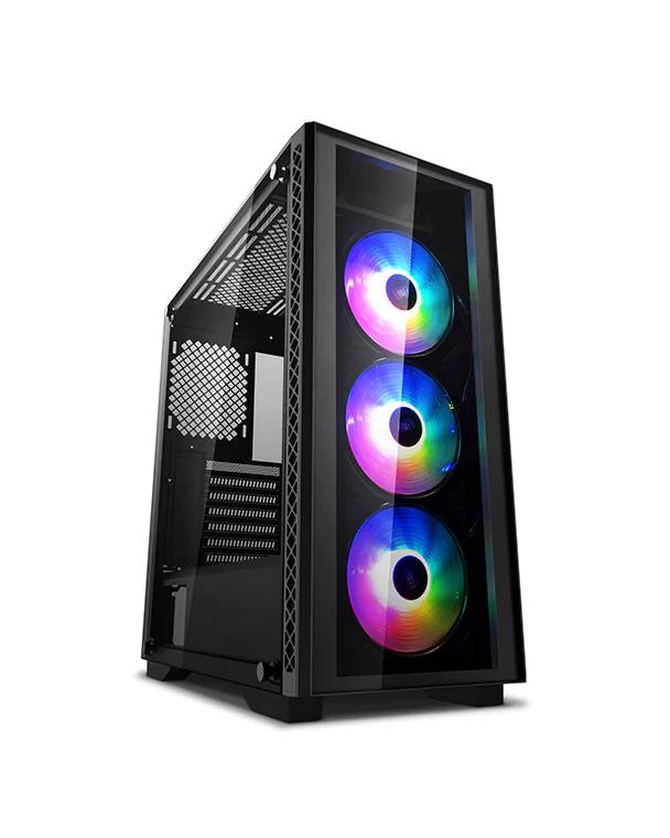 Корпус DeepCool MATREXX 50 ADD-RGB 3F DP-ATX-MATREXX50-AR-3F-US, без БП, ATX