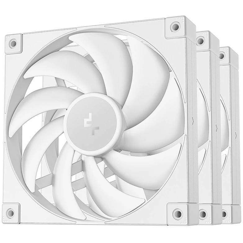 Вентилятор 14x14см DeepCool FD14 WH-3 IN 1, 3шт