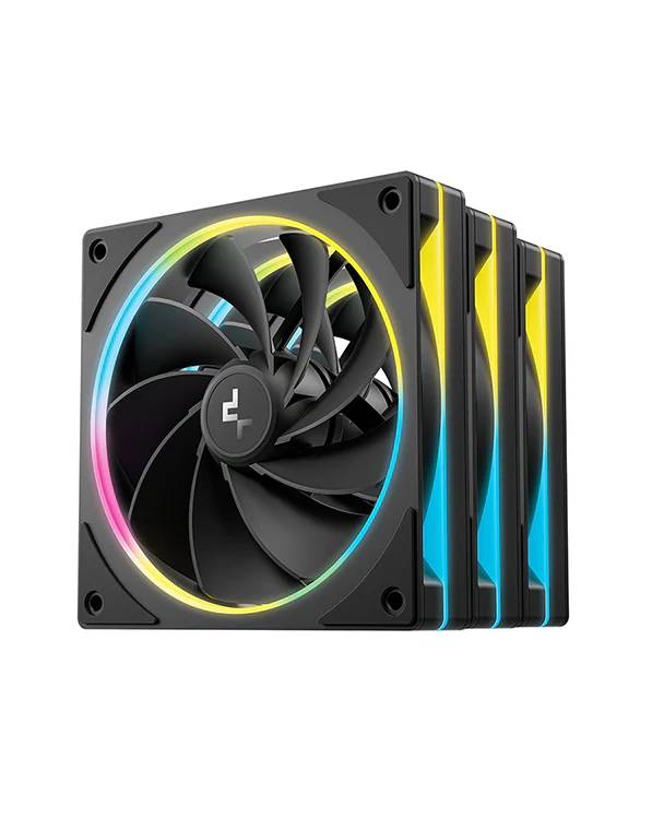 Вентилятор 12x12см DeepCool FL12R SE 3 IN 1, 3 шт.