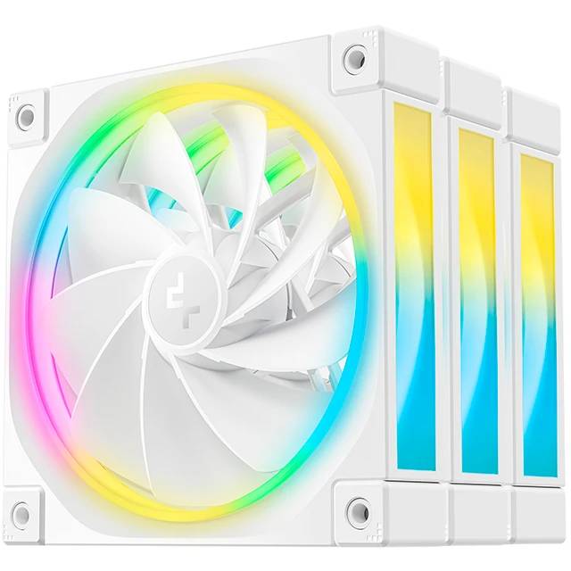 Вентилятор 12x12см DeepCool FL12R-3 IN 1 WH