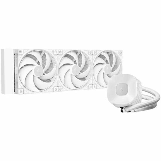 Жидкостное охлаждение DeepCool LE360 V2 Pure WH R-LE360PURE-WHLNMD-G-1, 300W (LGA1700 Ready)