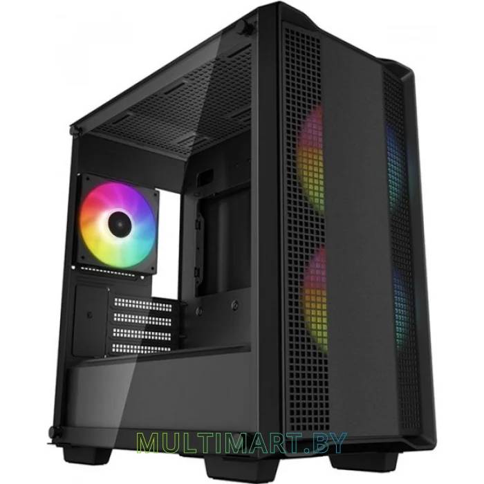 Корпус DeepCool CC360 ARGB Black R-CC360BK-PF650-R-1, PF650, mATX