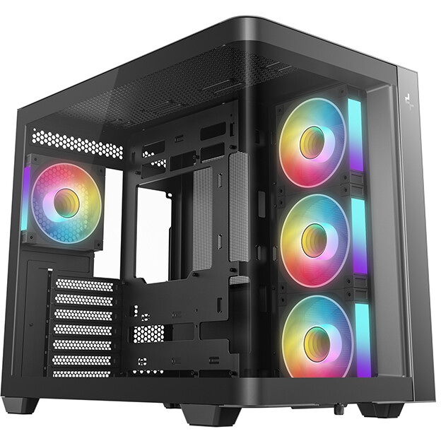 Корпус DeepCool CG530U 4F Black R-CG530U-BKAGA4-G, без БП, ATX