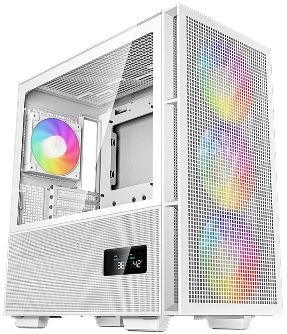 Корпус DeepCool CH560 Digital WH White R-CH560-WHAPE4D-G-1, без БП, ATX