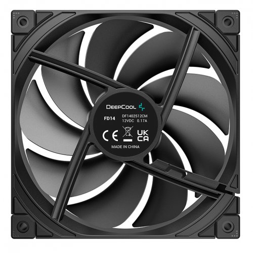 Вентилятор 14x14см DeepCool FD14 Black R-FD14-BKNPN1-G