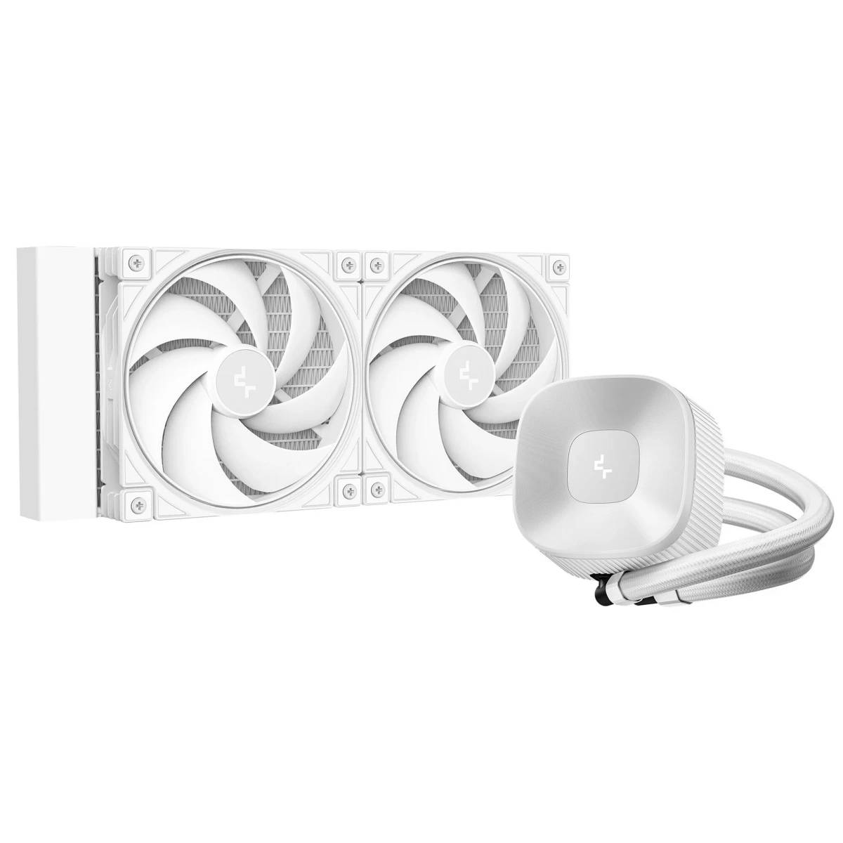 Жидкостное охлаждение DeepCool LE240 WH V2 Pure R-LE240PURE-WHLNMD-G-1 (LGA1700 Ready)