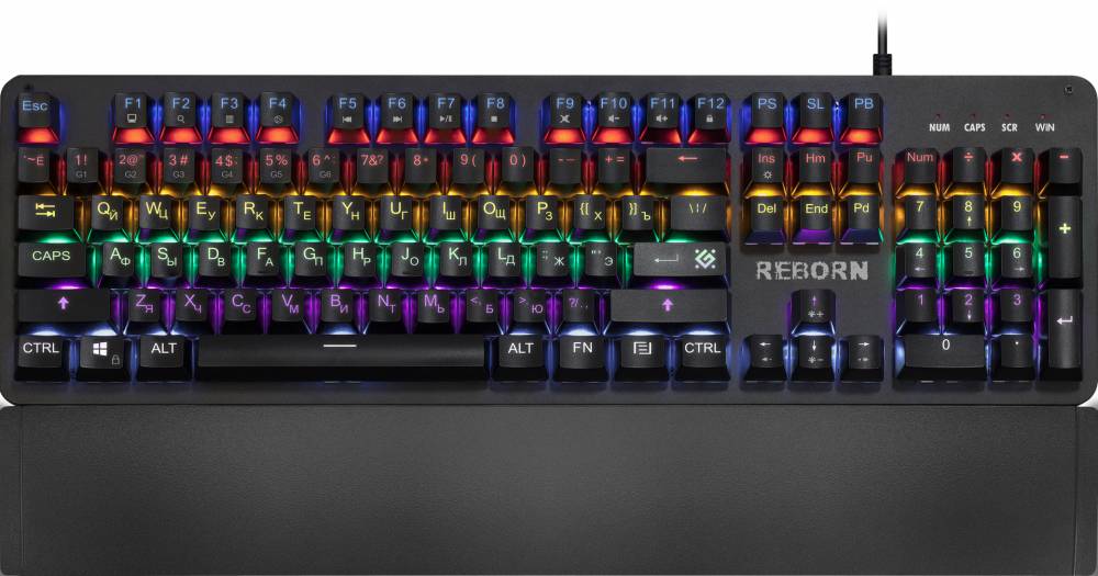 Клавиатура Defender Reborn GK-165DL 45165