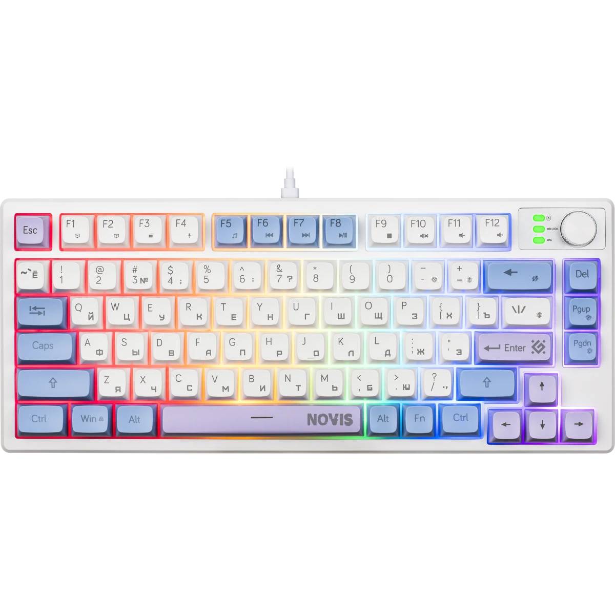 Клавиатура Defender Novis GK-318, белый 45318