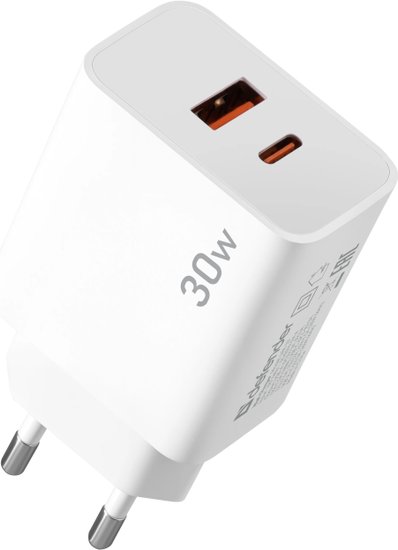 Сетевое зарядное устройство Defender UPA-33, 30W, Белый (83133)