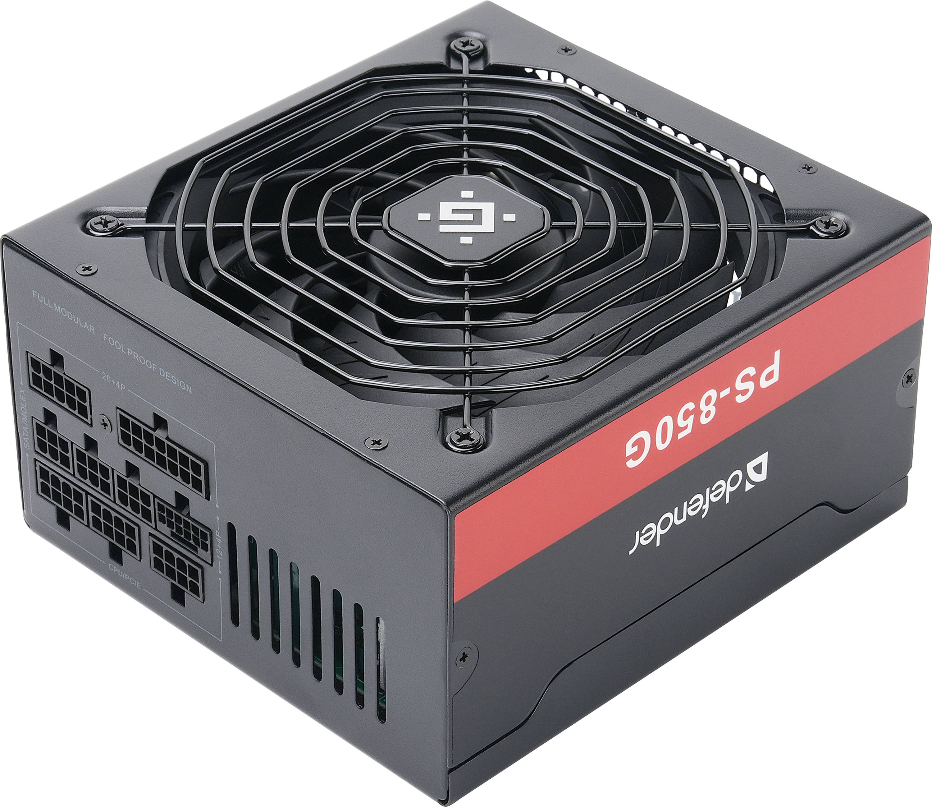 Блок питания 850Вт, Defender PS-850G (25850), 80 Plus Gold, APFC, ATX