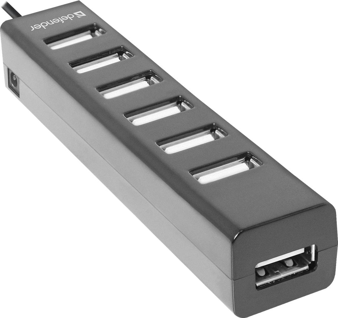 Разветвитель USB2.0 Defender Quadro Swift 83203