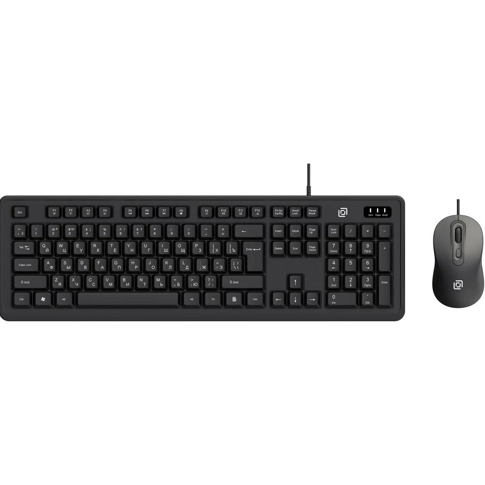 Набор Oklick S605, черный