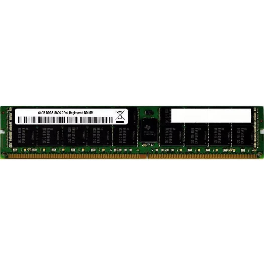 Серверная оперативная память 64Gb Dell 370-BBRN, DDR V, PC-44800, 5600MHz, ECC Reg