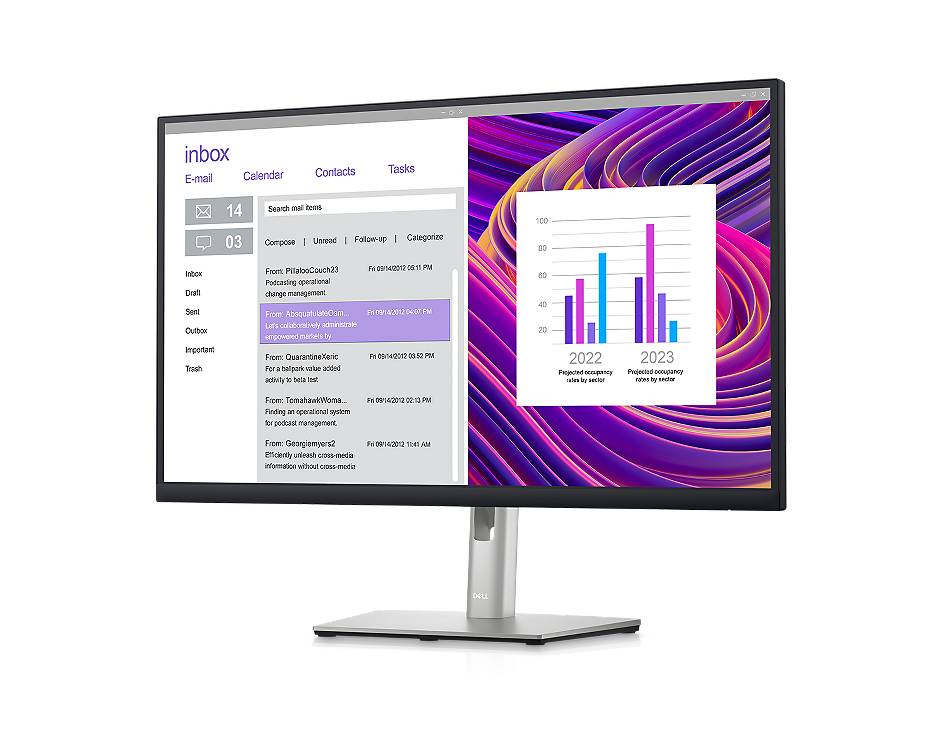 Монитор 23.8" Dell P2423D, 2560x1440, IPS, 60Hz (HDMI, DP)