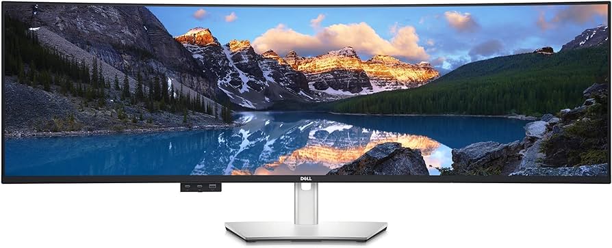 Монитор 49" Dell UltraSharp U4924DW, 5120x1440, IPS, 60Hz, Speakers (HDMI, DP, USB Type-C)