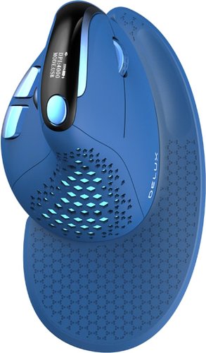 Мышь Delux Seeker M618XSD, синий
