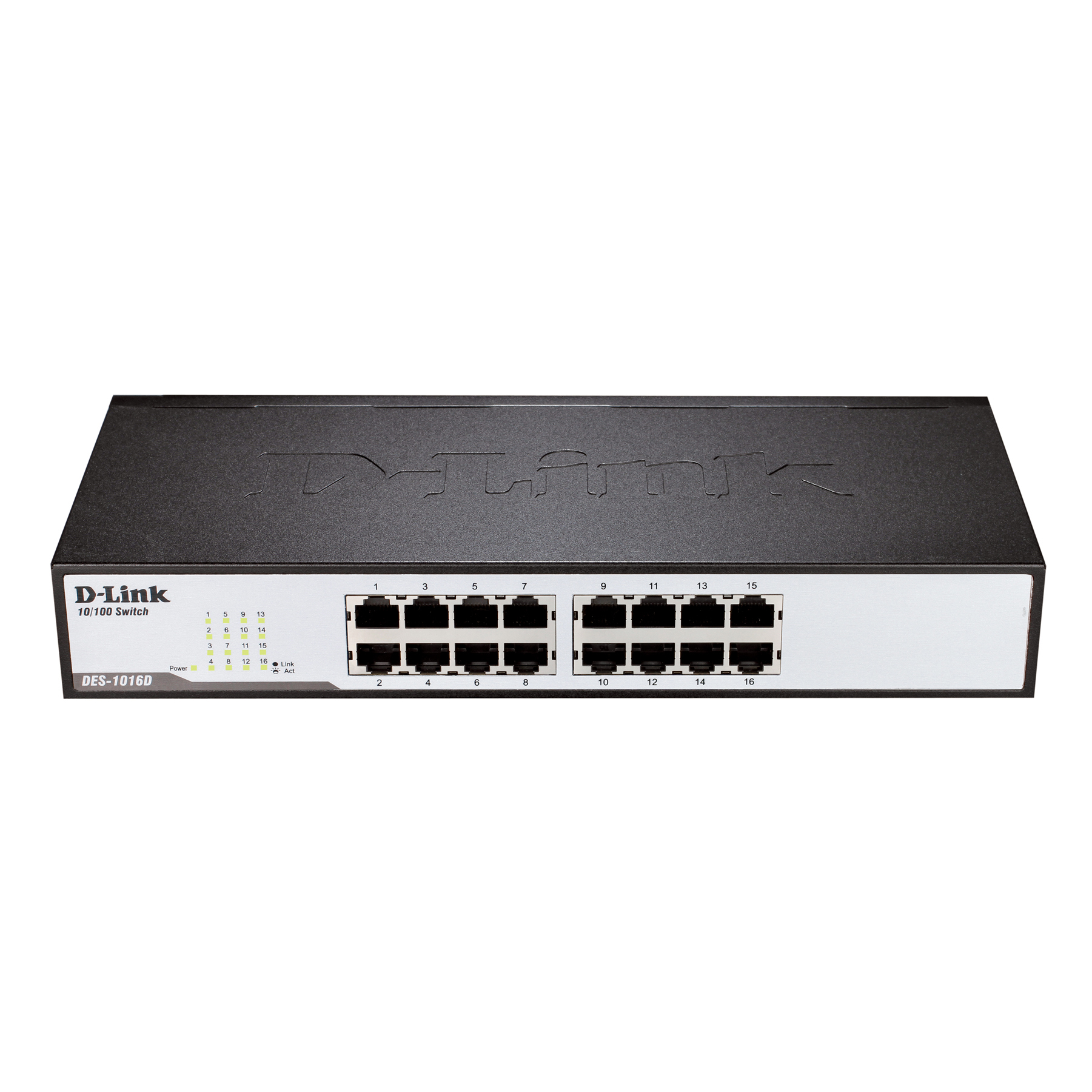 Коммутатор D-Link DES-1016D, 16xLAN 100Mbps