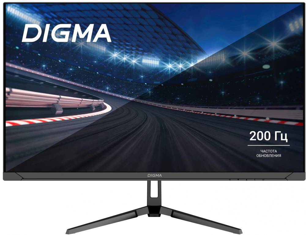 Монитор 23.8" Digma Overdrive 24P410F Black (DM24SG03), 1920x1080, IPS, 200Hz (HDMI, DP)