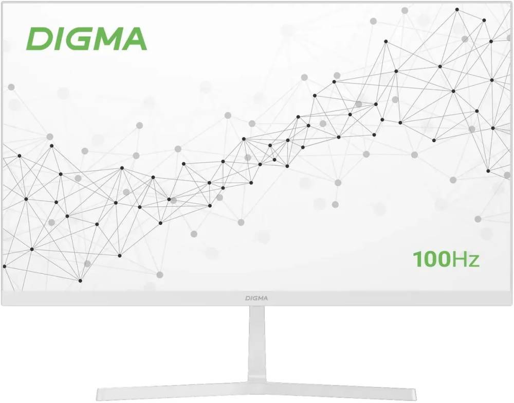 Монитор 27" Digma Progress 27P502F (DM27SB09), 1920x1080, IPS, 100Hz, Speakers (HDMI, DP, VGA)