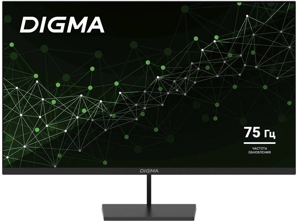 Монитор 31.5" Digma Progress 32P501F (DM32SB02), 1920x1080, IPS, 75Hz (HDMI, VGA)