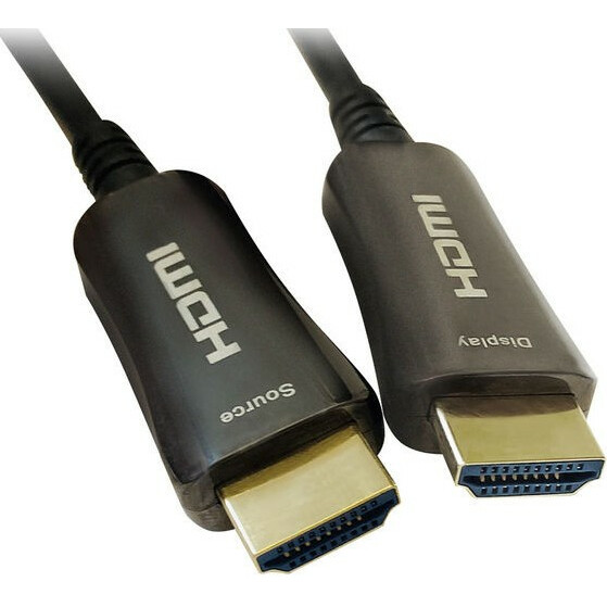 Кабель HDMI (19M) - HDMI (19M), 20м, Digma BHP AOC 2.0-20