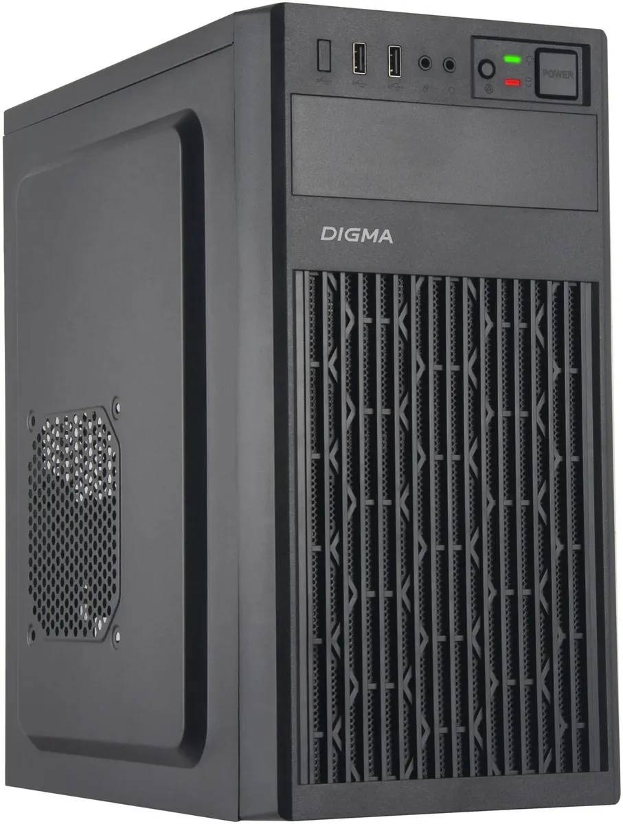 Корпус Digma DCC-MN302 черный, без БП, mATX
