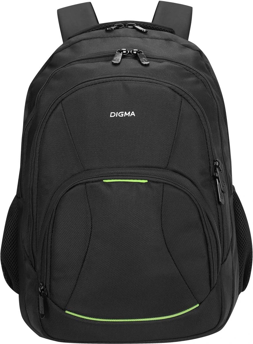 Рюкзак Digma DGBP15S1BK, 15.6", черный
