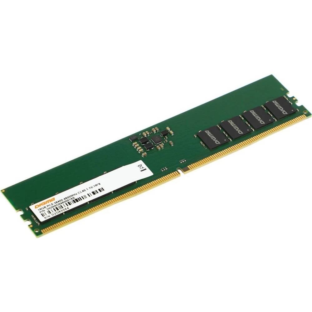 Оперативная память 16Gb Digma DGMAD54800016S, DDR V, PC-38400, 4800MHz