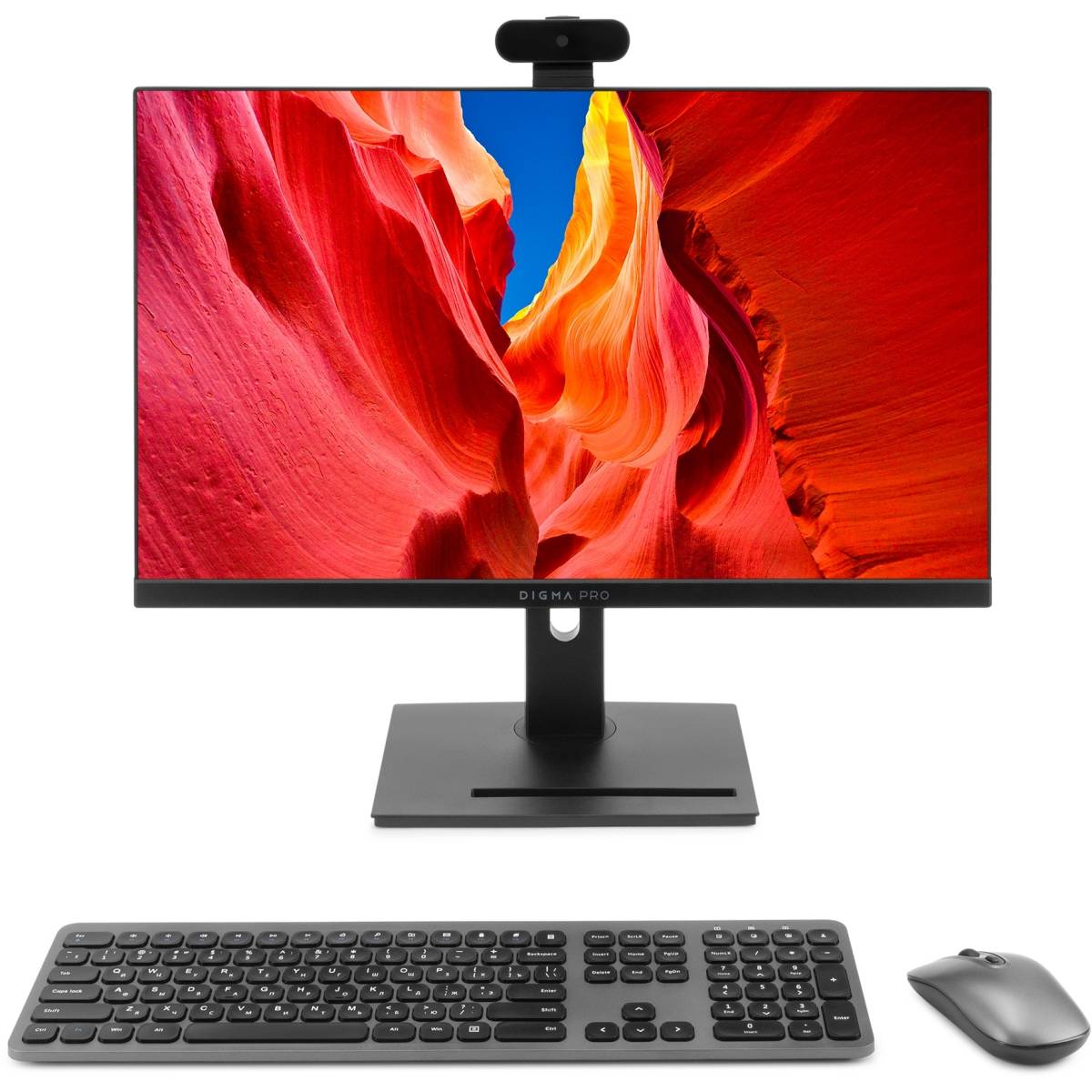 Моноблок Digma Pro Vision (DM23R3-8CXW02), 23.8, Ryzen 3 5425U/ 8Gb/ 256SSD/ W11/ Black