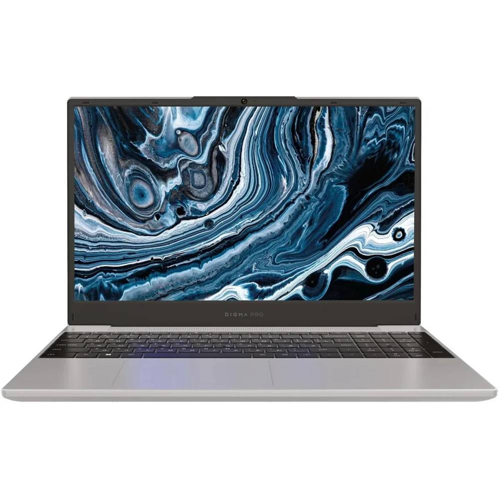 Ноутбук Digma Pro Breve DN15R5-ADXW09, 15.6" IPS, Ryzen 5 7430U/ 16Gb/ 512SSD/ W11/ Silver