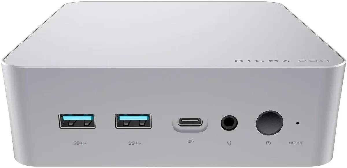 Неттоп Digma Pro Minimax X5 DPP5-ADXW07, Core i5 13420H/ 16Gb/ 512SSD/ W11/ Silver