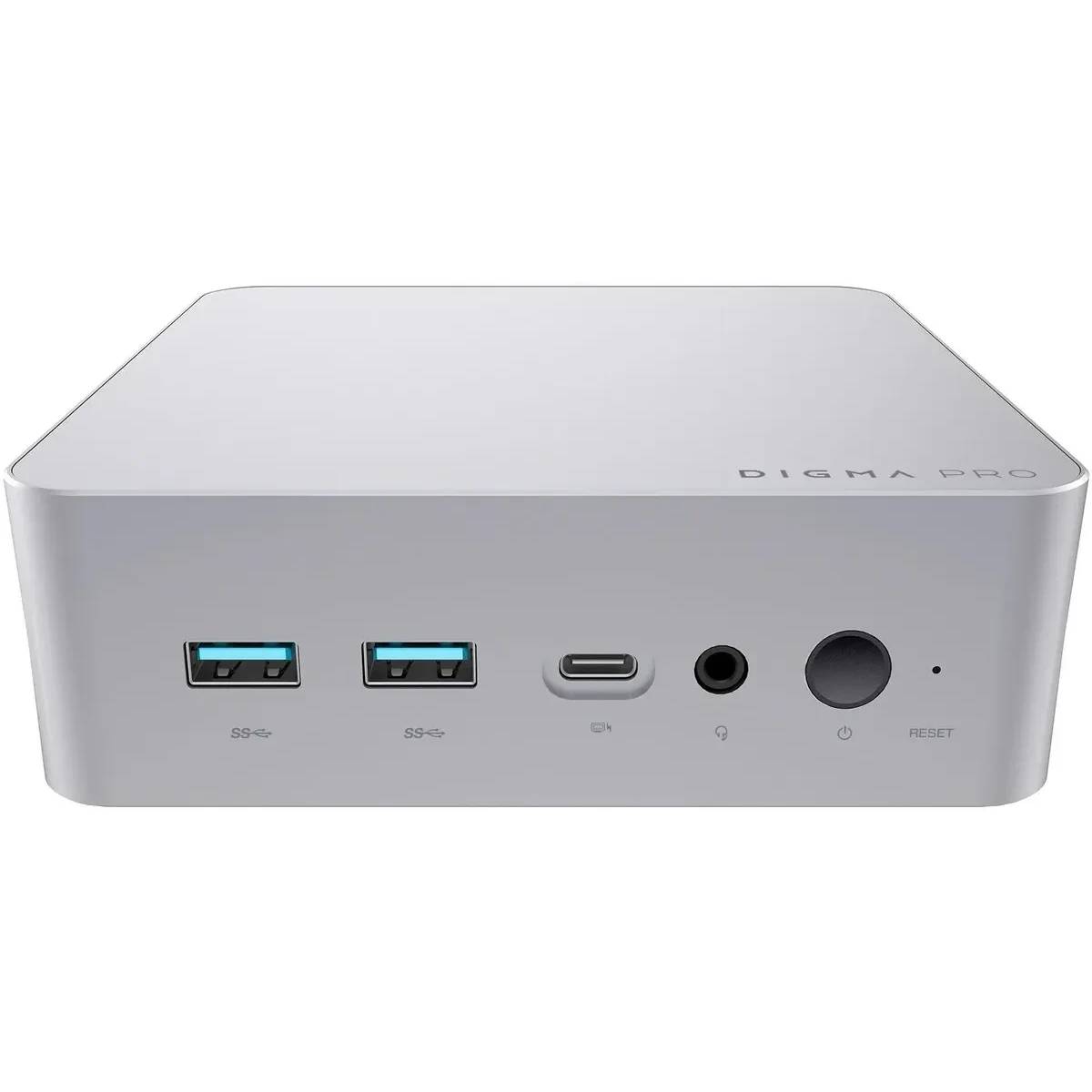 Неттоп Digma Pro Minimax X5 DPR7-ADXW01, Ryzen 7 7840HS/ 16Gb/ 512SSD/ W11/ Silver
