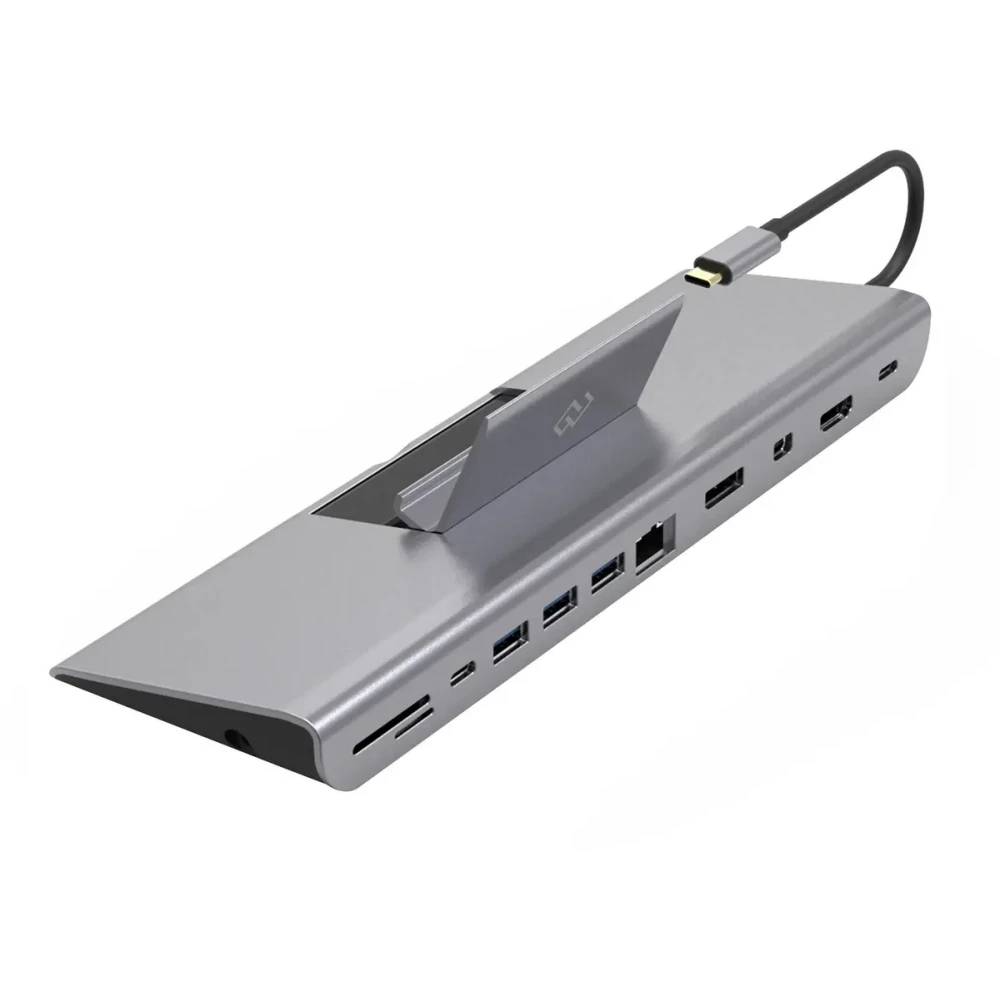 Док-станция Digma DS-991, 4xUSB-A, 1xUSB-C, 1xHDMI, 1xDP, 1xMini DP, 1xLAN