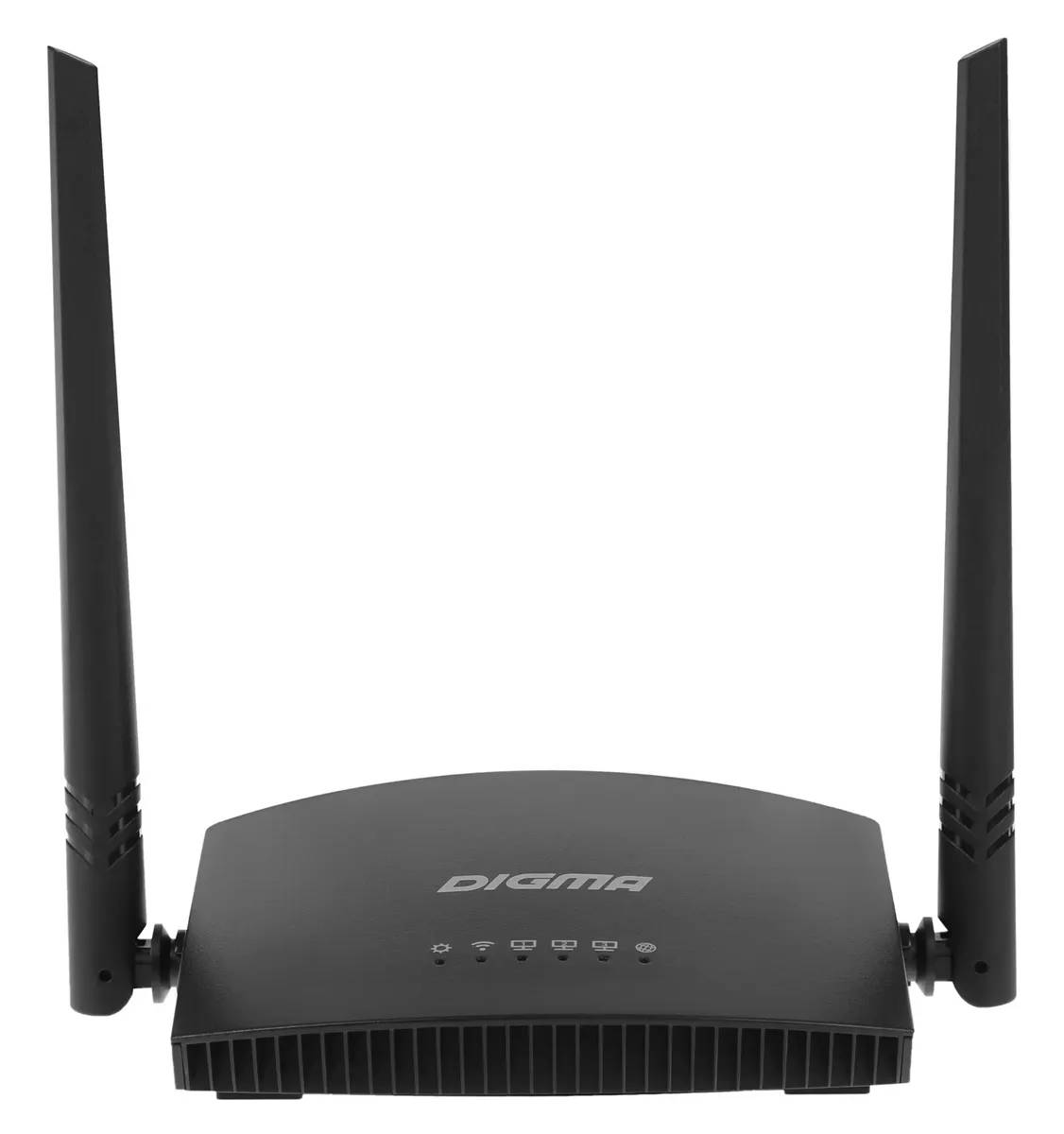 Роутер Wi-Fi Digma DWR-N301, 2.4GHz, 300MBps, 3xLAN 100Mbps, 1xWAN