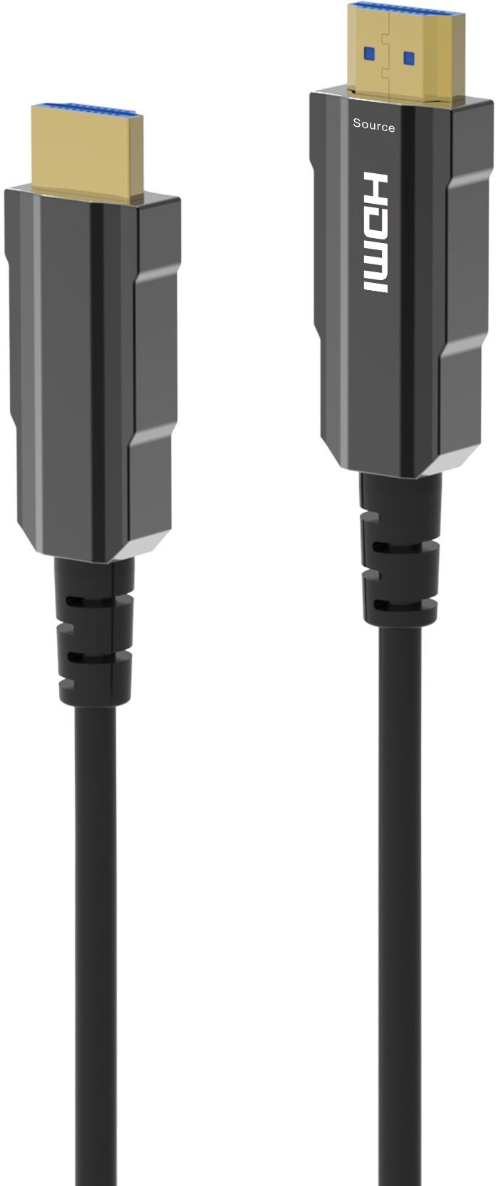 Кабель HDMI (19M) - HDMI (19M), 70м, Digma HDMI-AOC2.1-70, черный