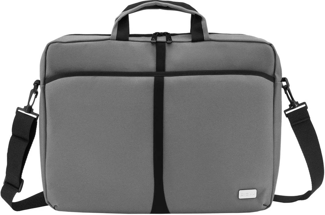 Сумка Digma 17.3", W210GBK (серый/черный)