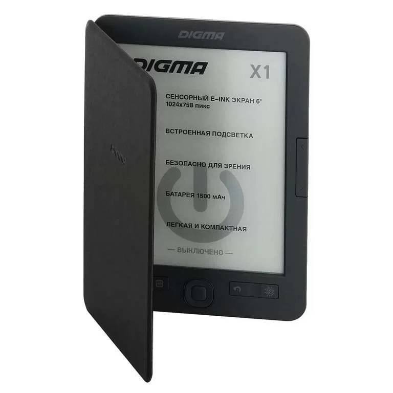 Электронная книга Digma X1, Dark Grey