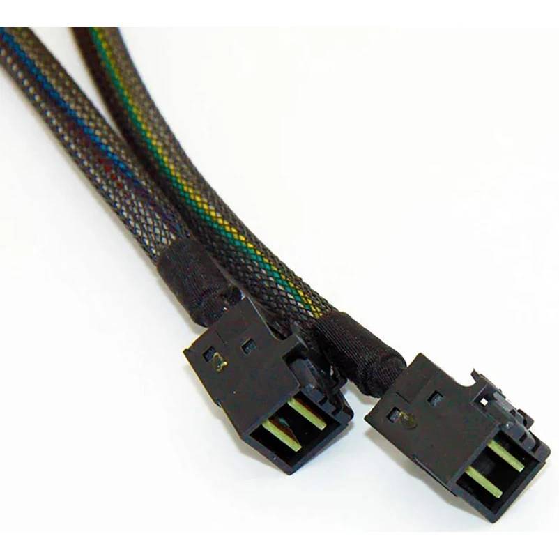 Кабель DiliVing DLHS36-8820, mini SAS HD (SFF-8643) - mini SAS HD (SFF-8643), 0.75м
