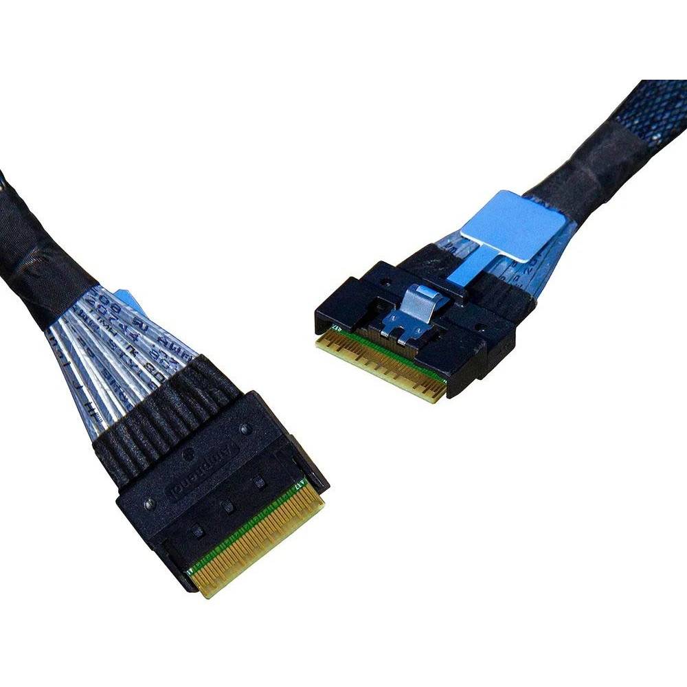 Кабель DiliVing DLSL74-8815, Slimline SAS x8 (SFF-8654) - Slimline SAS x8 (SFF-8654), 0.8м