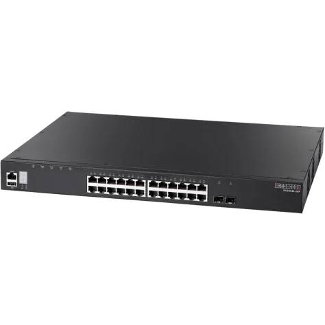 Коммутатор Edge-corE ECS4620-28P, 24xLAN 1Gbps, 2xSFP+, PoE