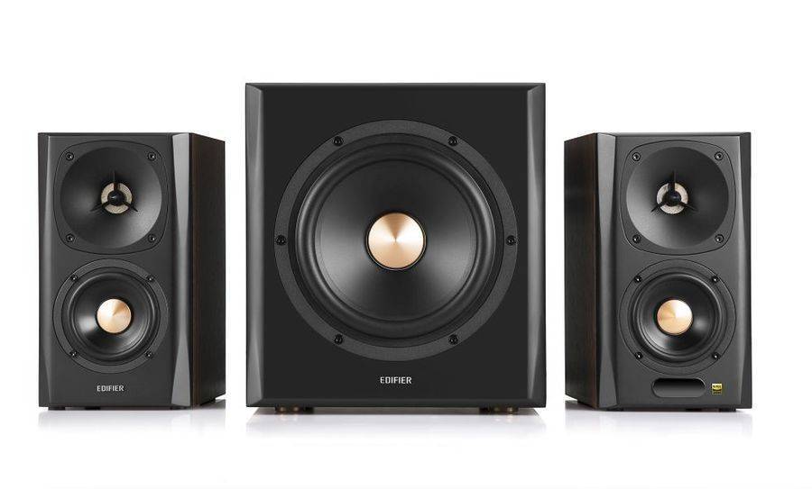 Акустика Edifier S360DB, коричневый