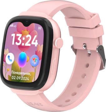 Смарт часы Elari KidGram Watch 4G (KP-4G-K-PINK), розовый