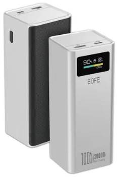 Внешний аккумулятор 20000мАч EOFE G203, серый