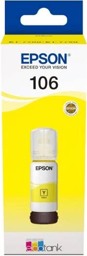 Картридж Epson 106, желтый C13T00R440