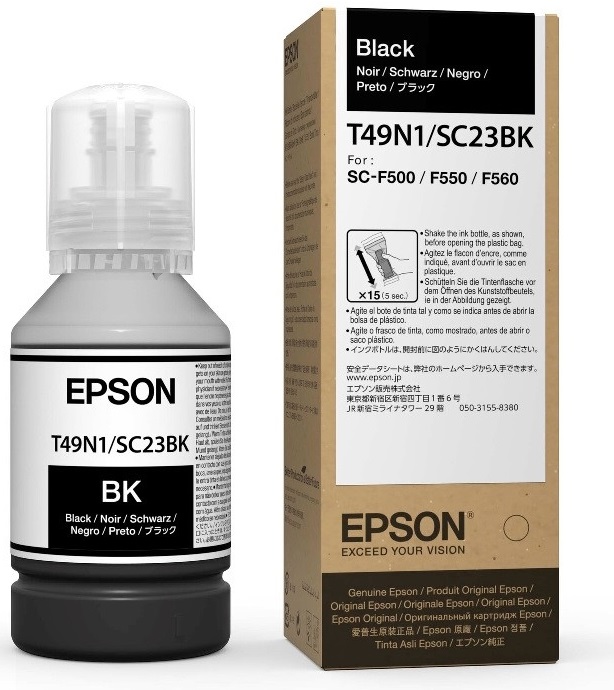 Контейнер Epson T49N1, черный C13T49N100