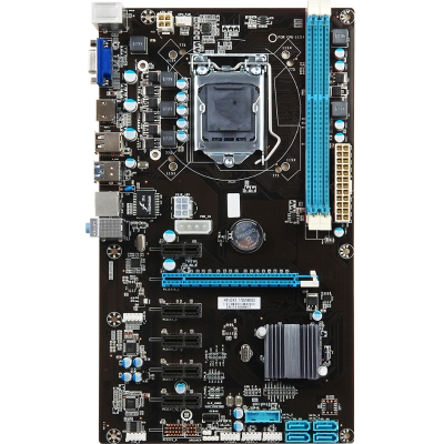 Материнская плата Esonic H81-BTC-KING, LGA1150, (VGA, HDMI), 2xDDR III, ATX