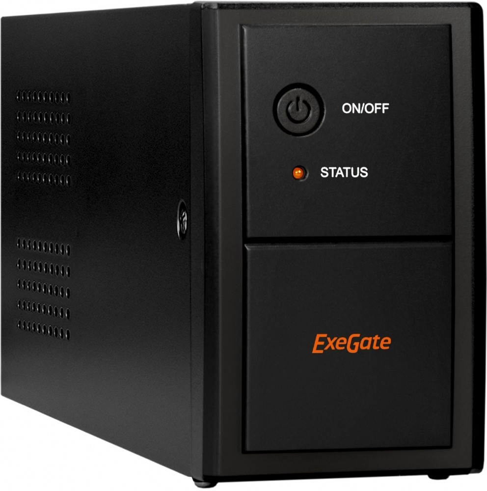 ИБП ExeGate SpecialPro UNB-600.LED.AVR.2SH EP285603RUS, 600VA (2xSchuko)